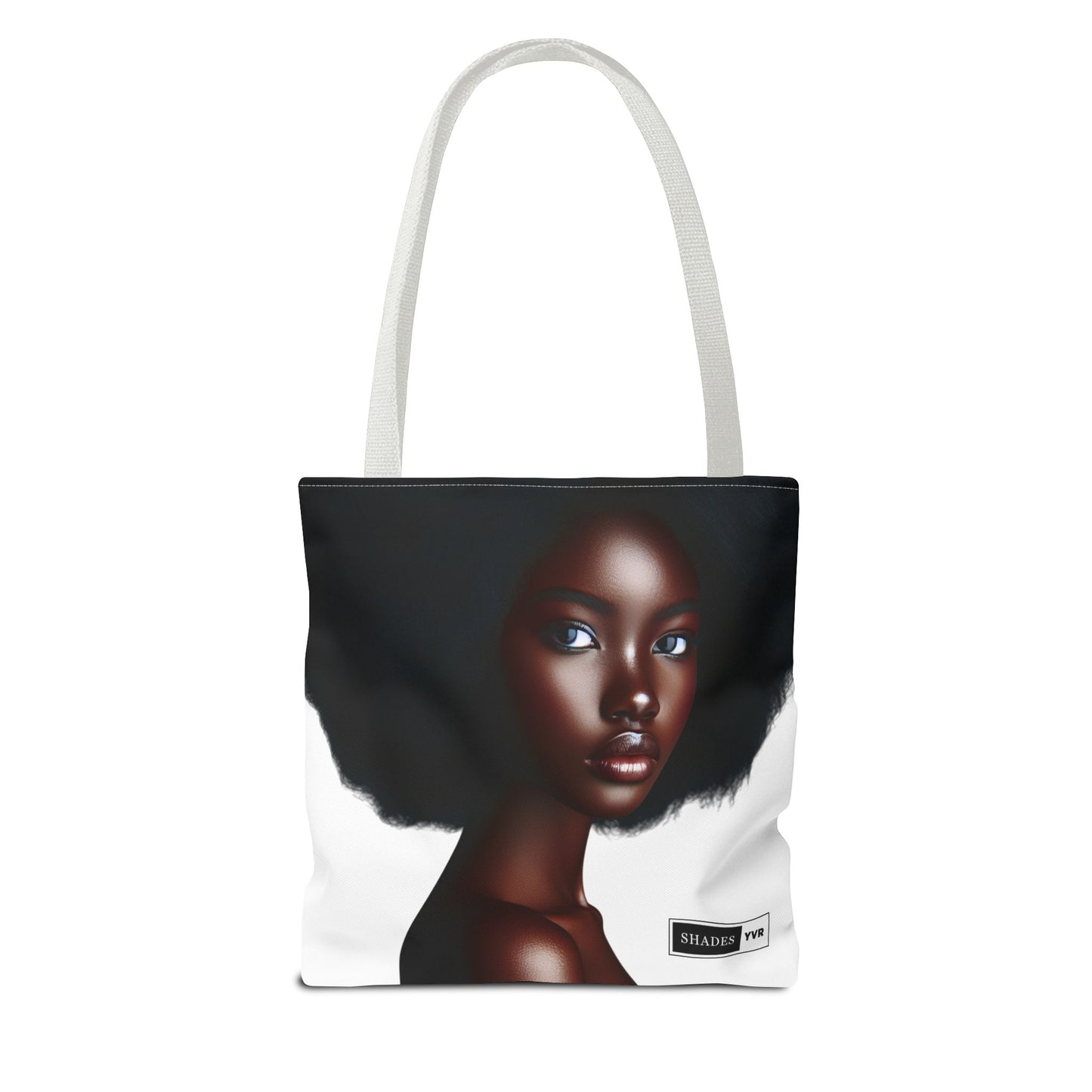Elegant Black Woman Tote Bag - Stylish Eco-Friendly Fashion
