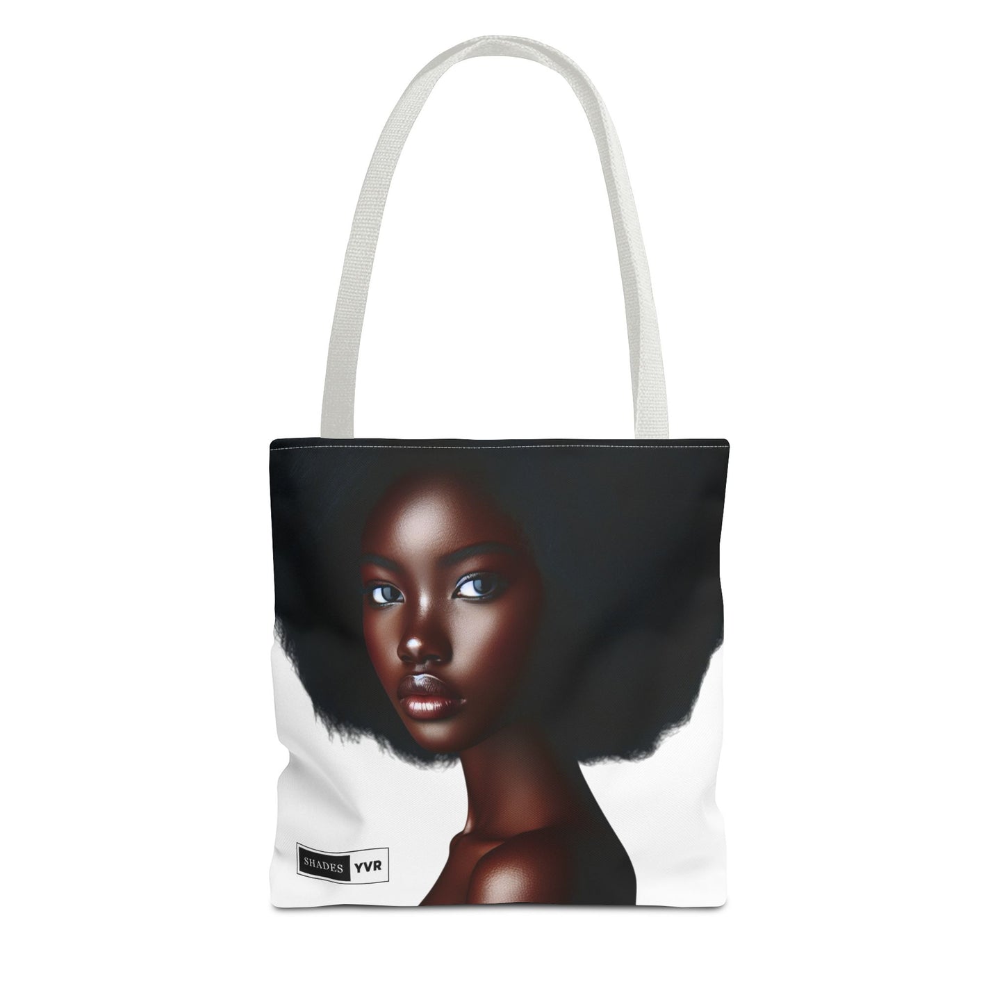 Elegant Black Woman Tote Bag - Stylish Eco-Friendly Fashion