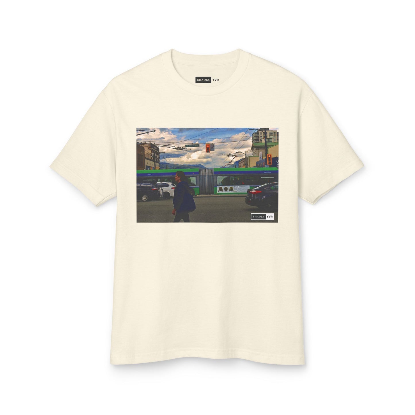 Urban Vibe Unisex Tee - Vancouver  Street Scene Graphic T-Shirt