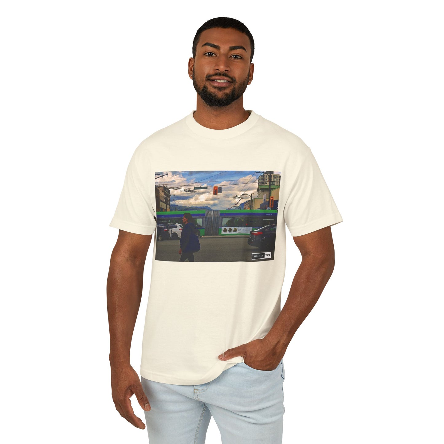 Urban Vibe Unisex Tee - Vancouver  Street Scene Graphic T-Shirt
