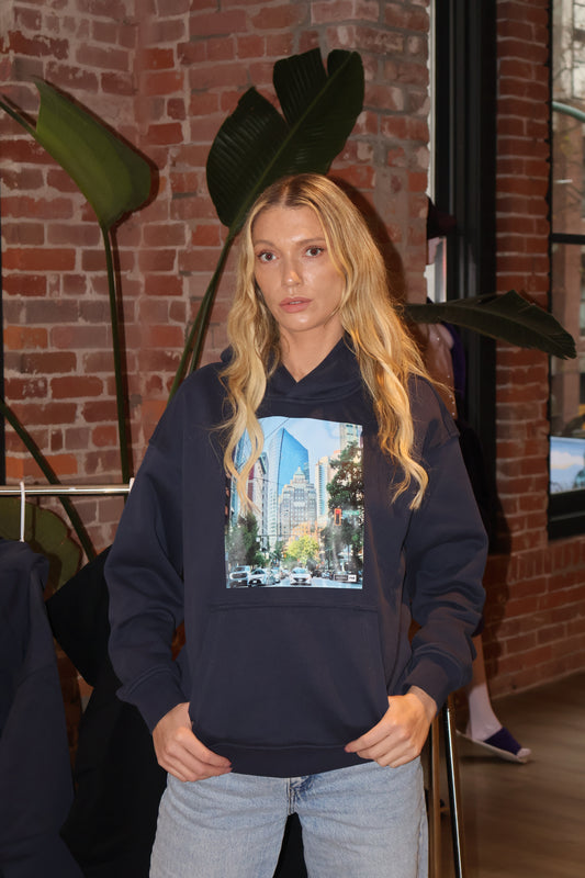 Shades of YVR Vancouver Downtown Graphic Hoodie