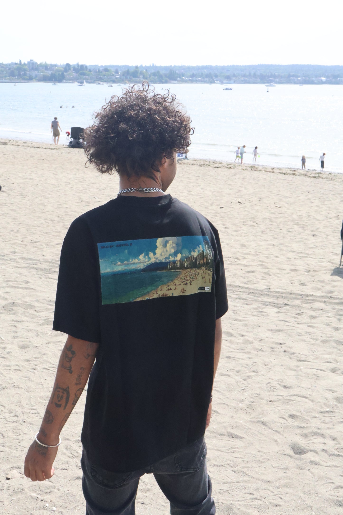 Life's A Beach English Bay Graphic Tee